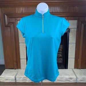 Lucy Women’s Blue Medium Top Side Pockets EUC